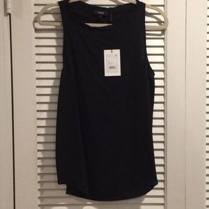 Theory Racer 2 Silk Tank